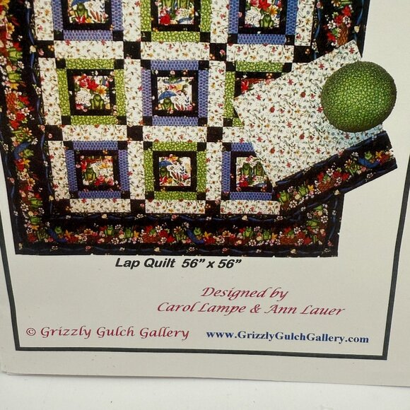 Kool Kids Room Quilt Pattern Lap/Baby/Twin Size Quilts Grizzly Gulch Gallery - Picture 4 of 8